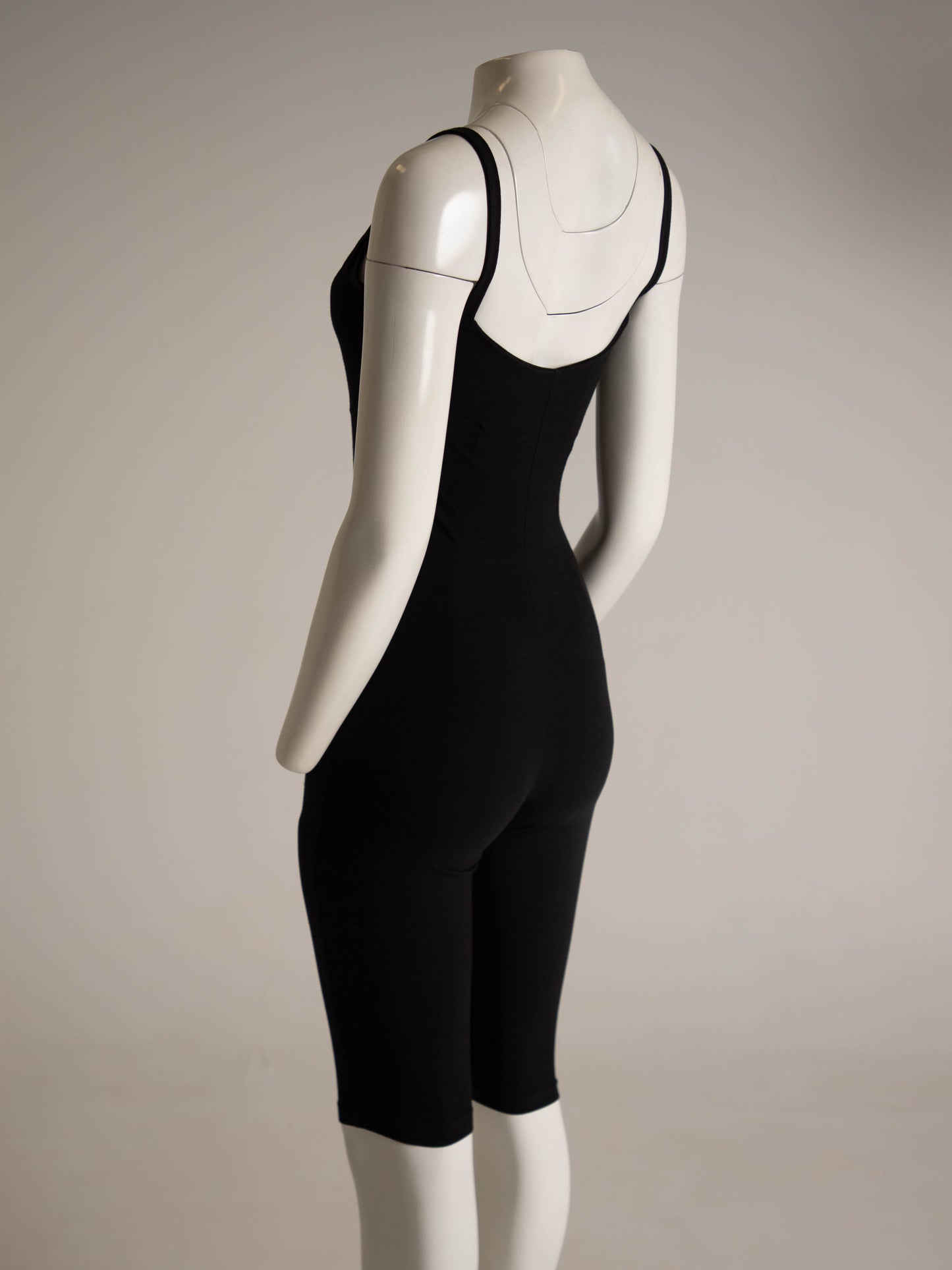 Dolce & Gabbana Black Stretch Cotton Bodysuit