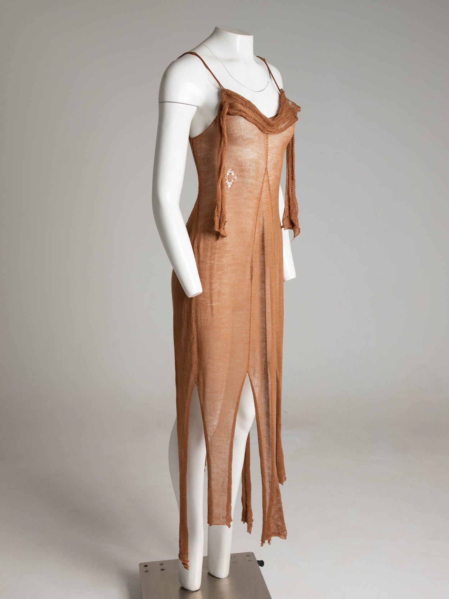 Palimpsist Shetland Fern Dress in Rust