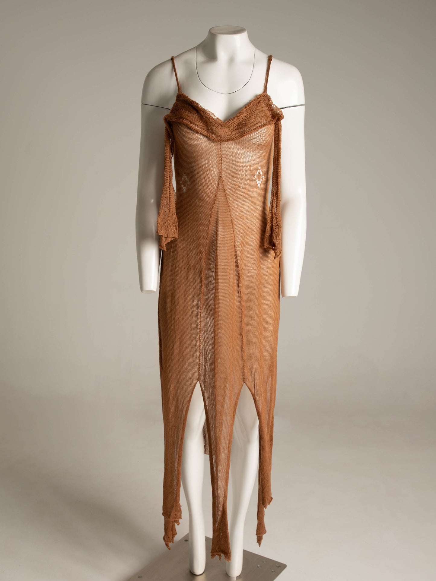 Palimpsist Shetland Fern Dress in Rust