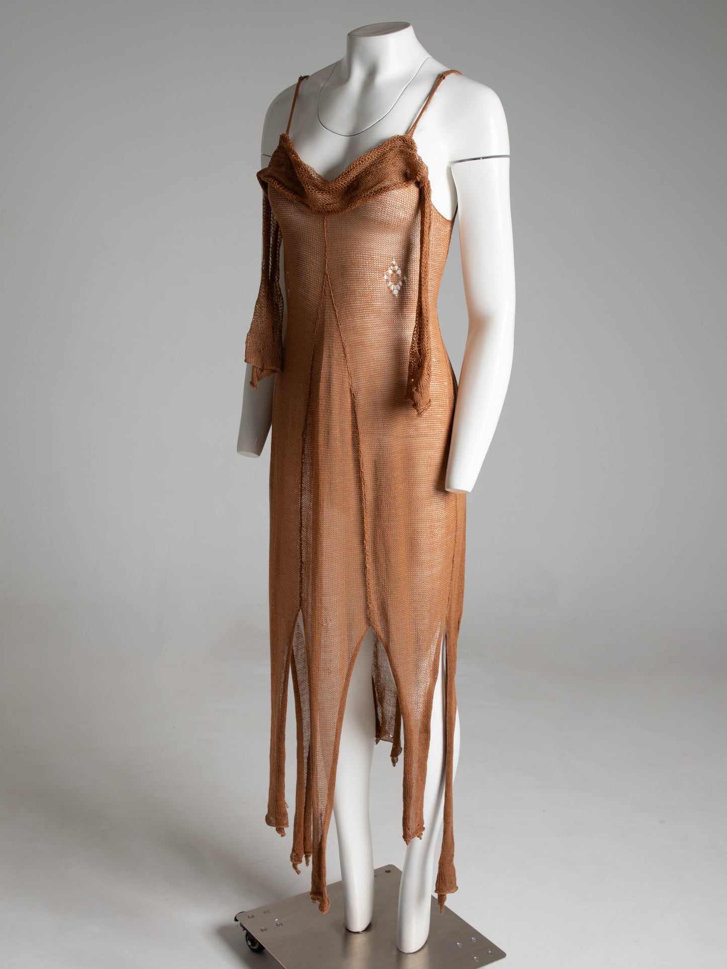 Palimpsist Shetland Fern Dress in Rust