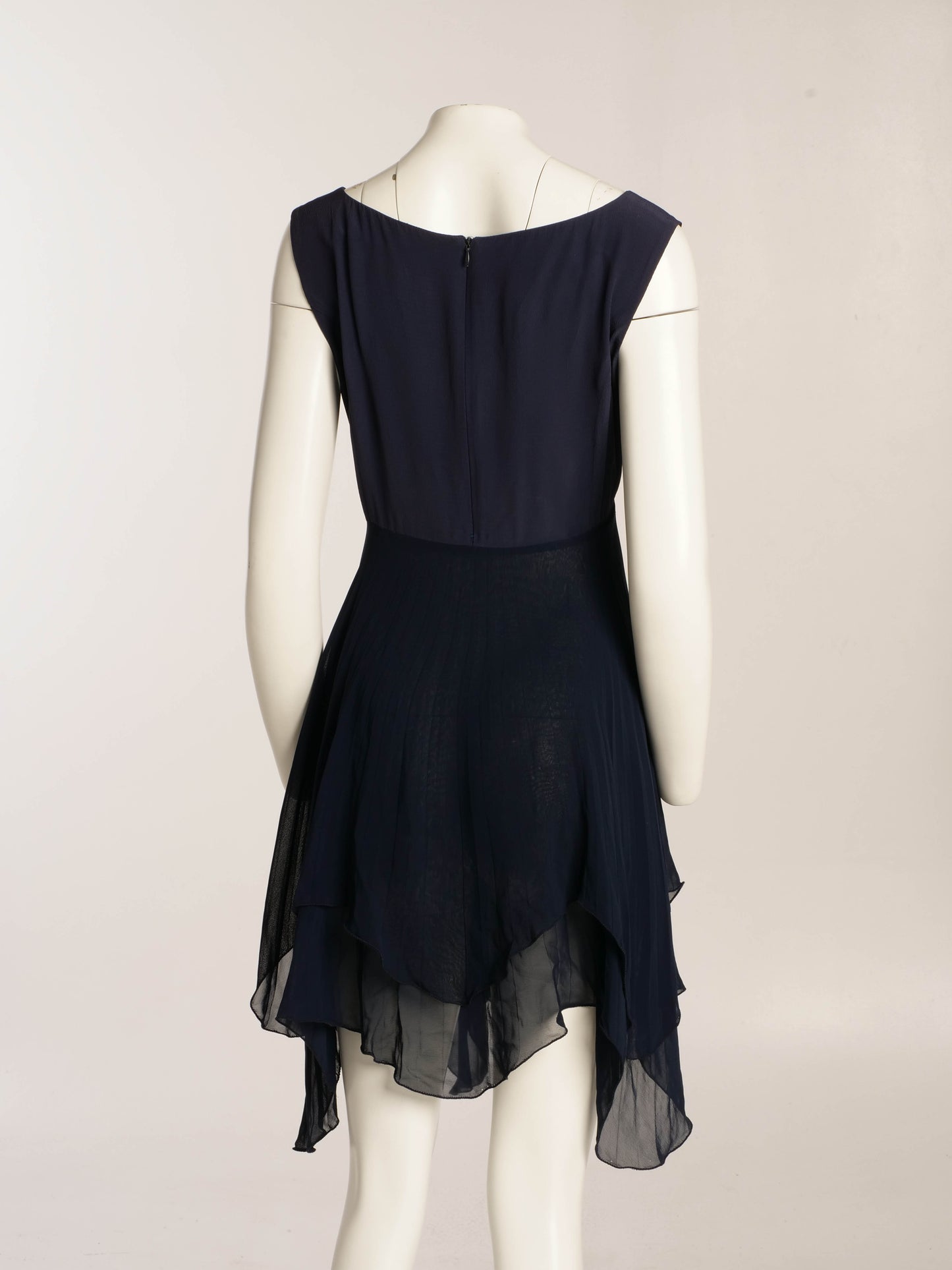 Blumarine Anna Molinari Navy Babydoll Dress