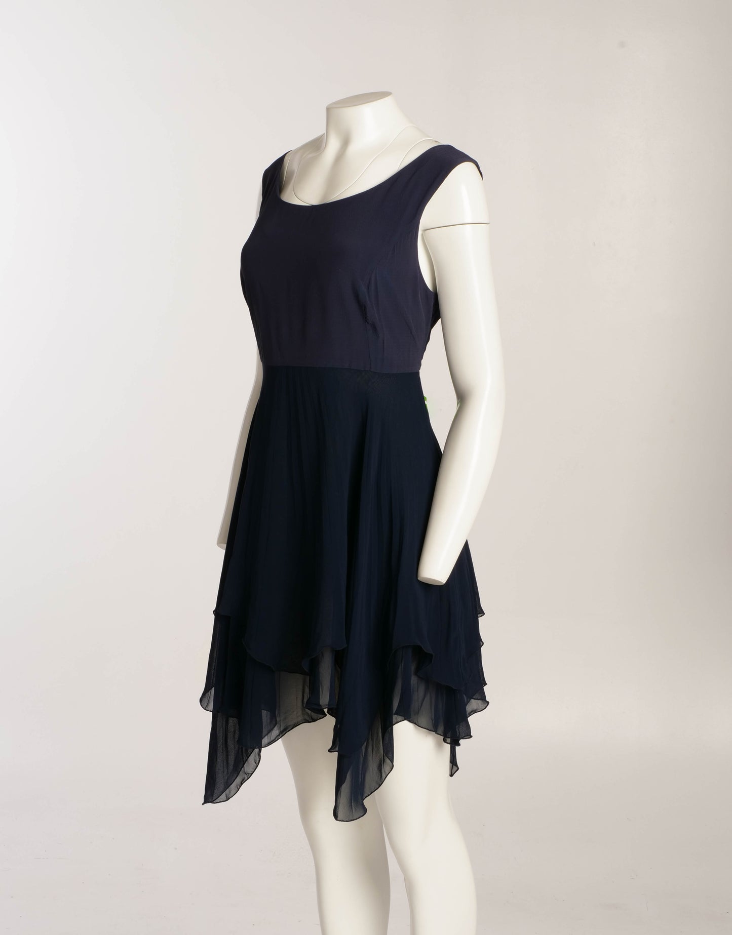 Blumarine Anna Molinari Navy Babydoll Dress