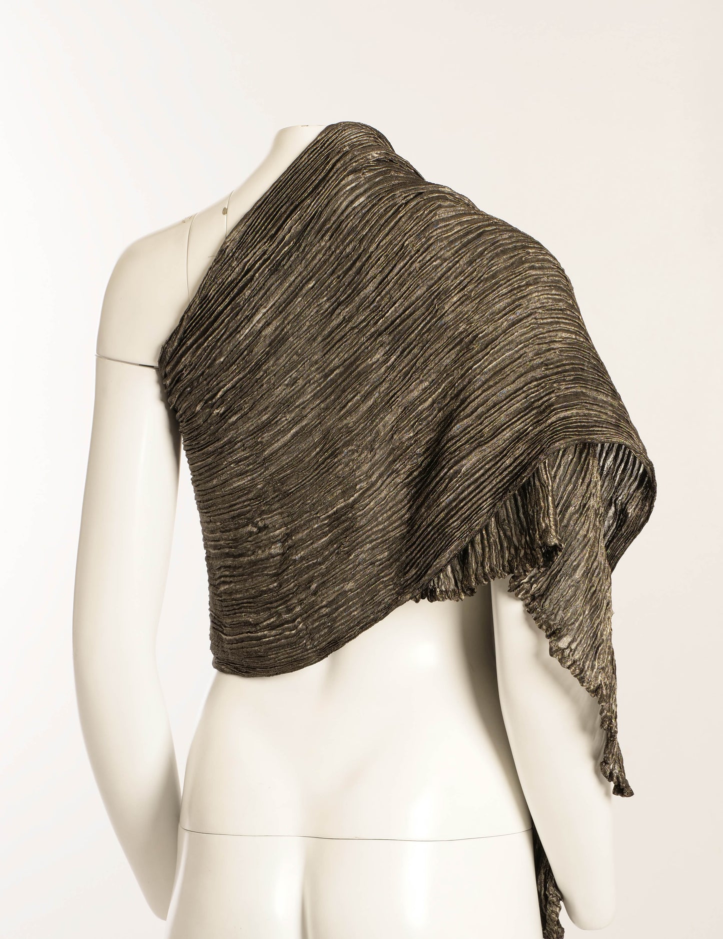 Bronze Silk Metal Shawl