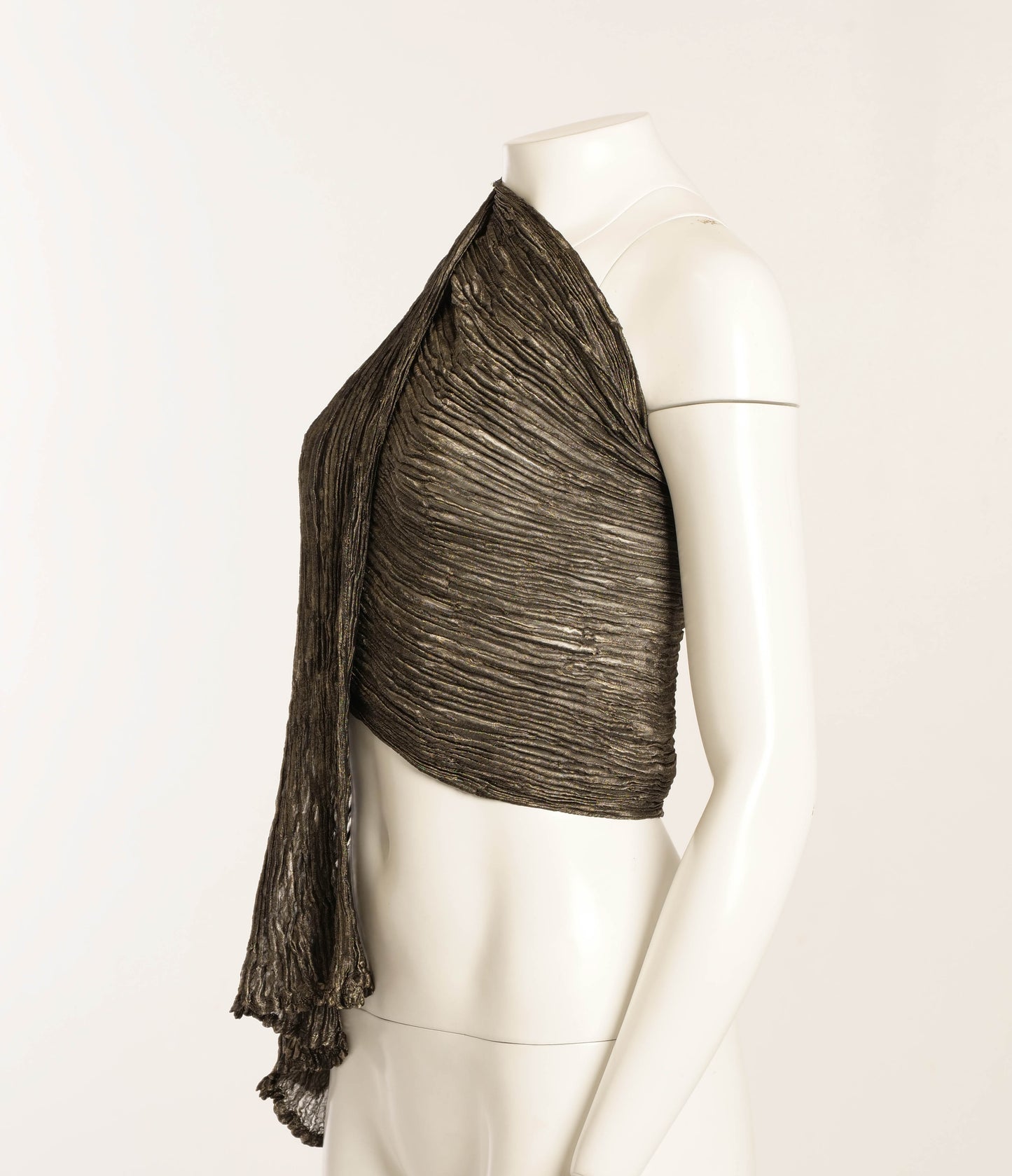 Bronze Silk Metal Shawl