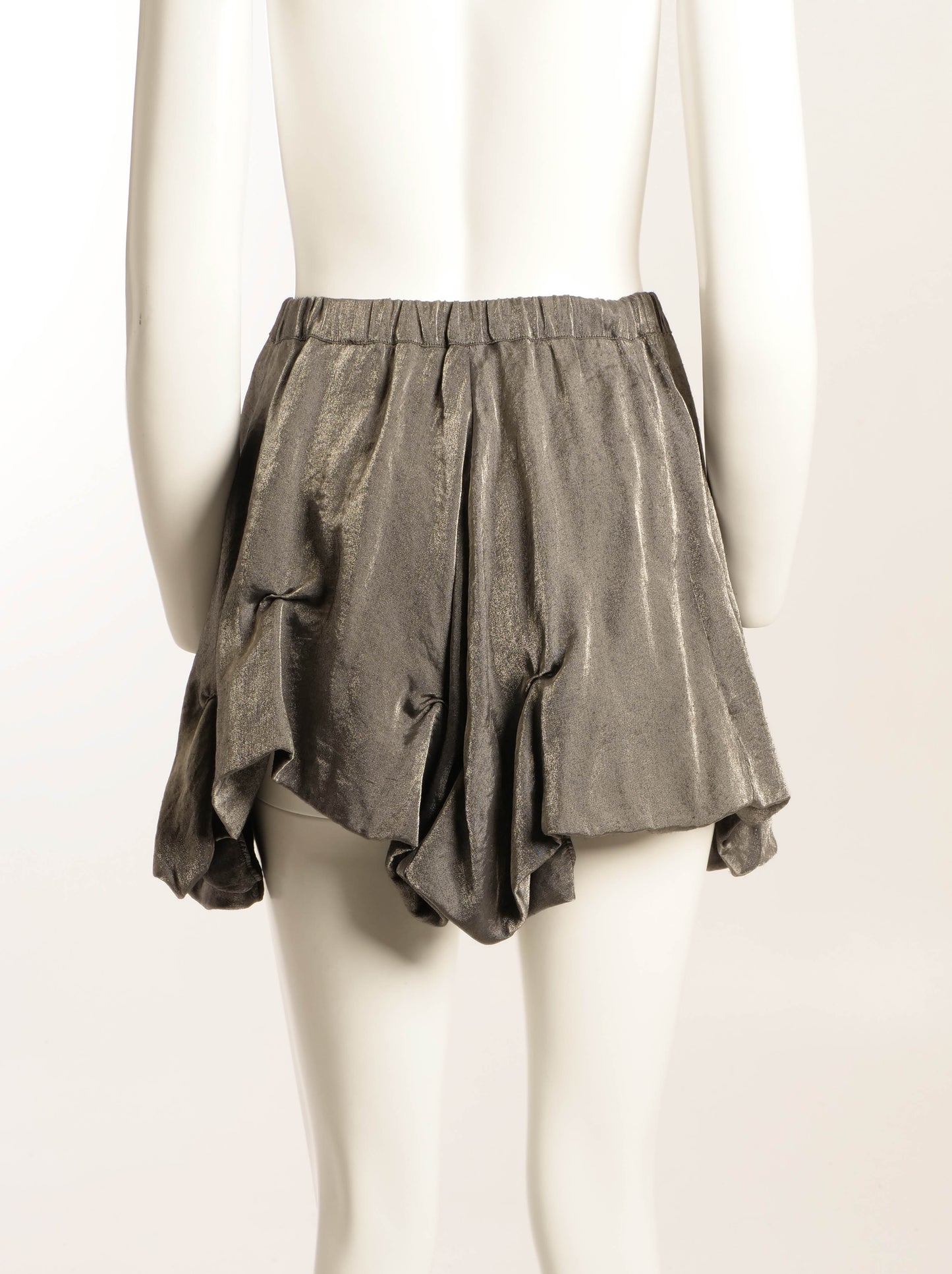 Kaat Tilley Silver Bubble Mini Skirt