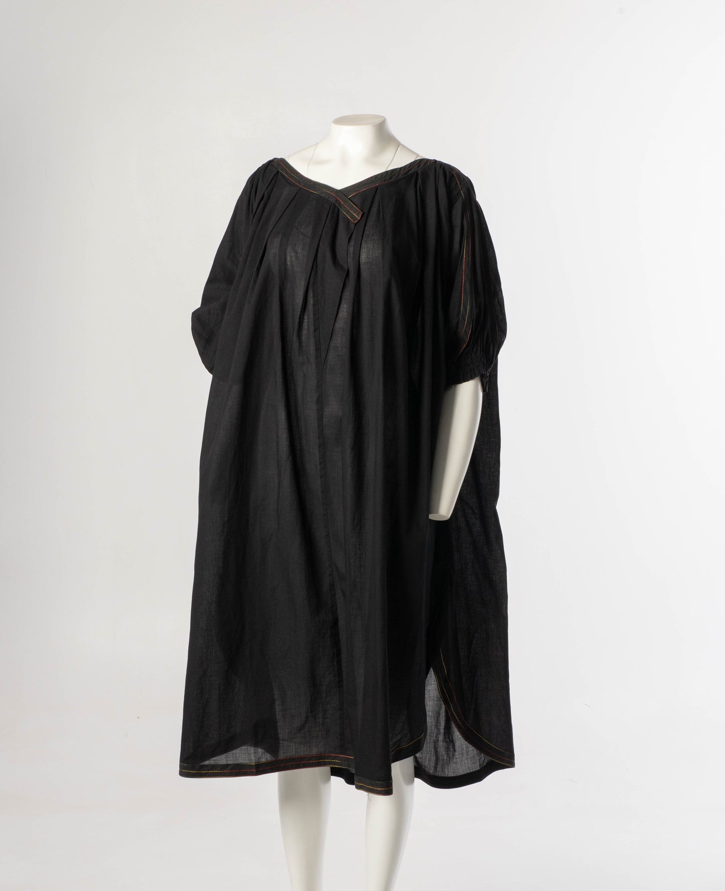 Chacok Cotton Voile Smock with Kimono Sleeve