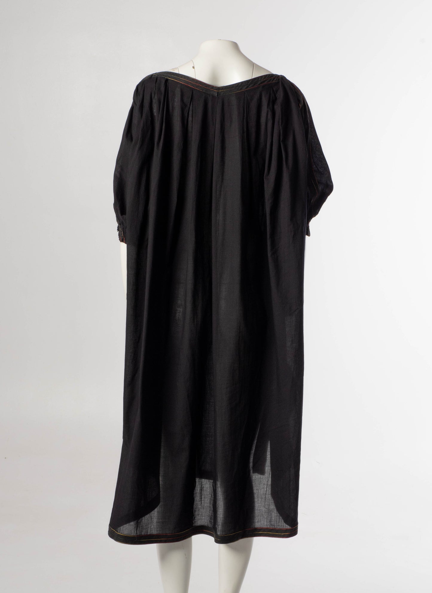 Chacok Cotton Voile Smock with Kimono Sleeve