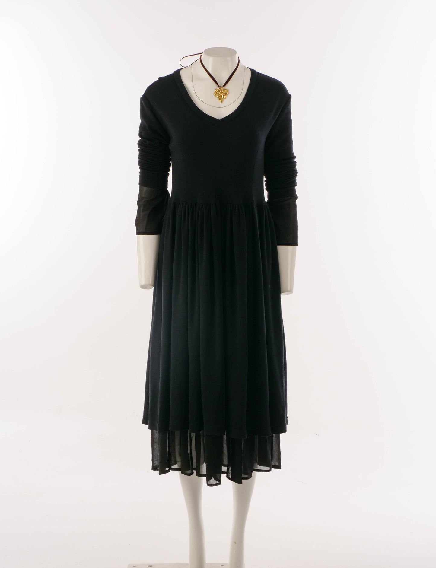 Dolce & Gabbana 1989 Black Sicilian Widow Dress