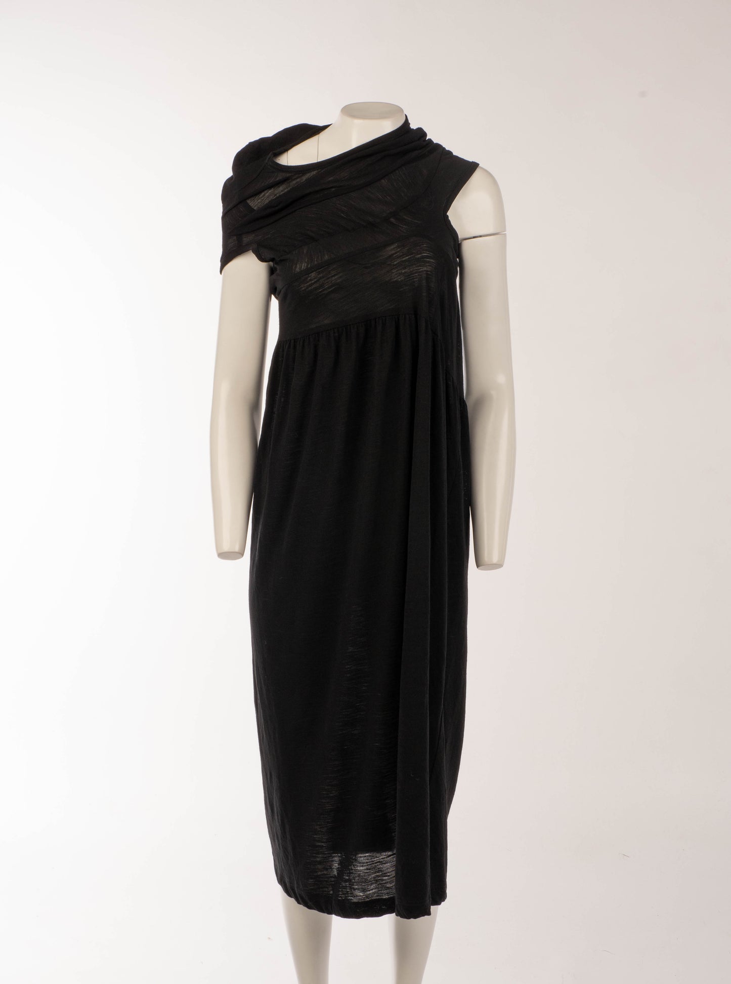 Comme des Garçons 1997 Lumps and Bumps  Black Dress