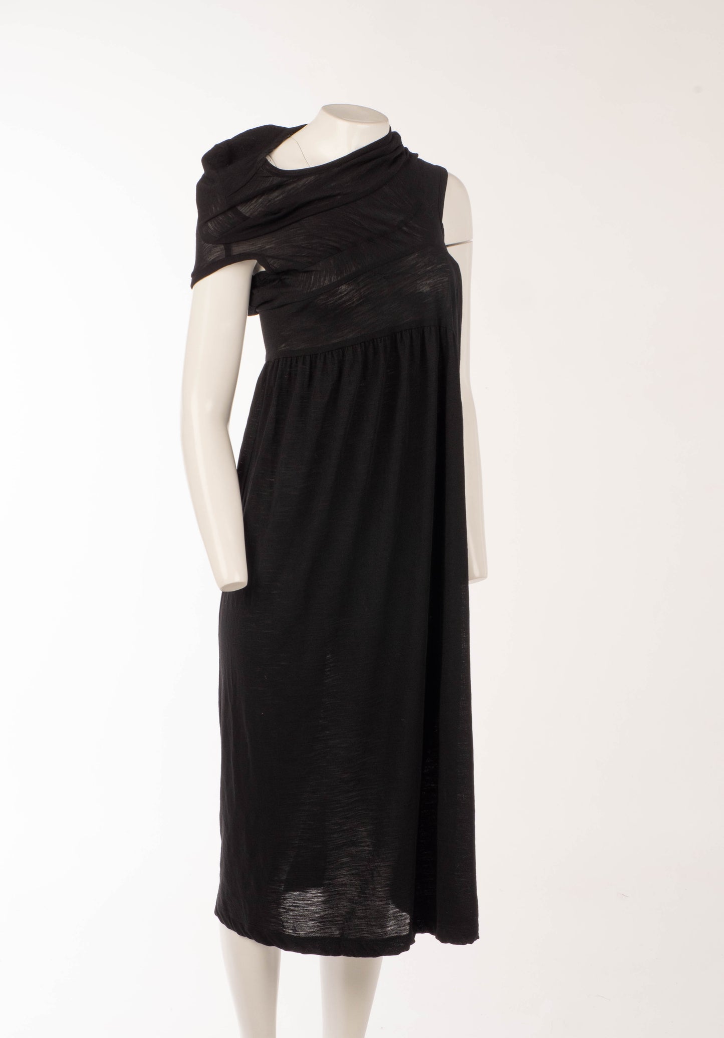 Comme des Garçons 1997 Lumps and Bumps  Black Dress