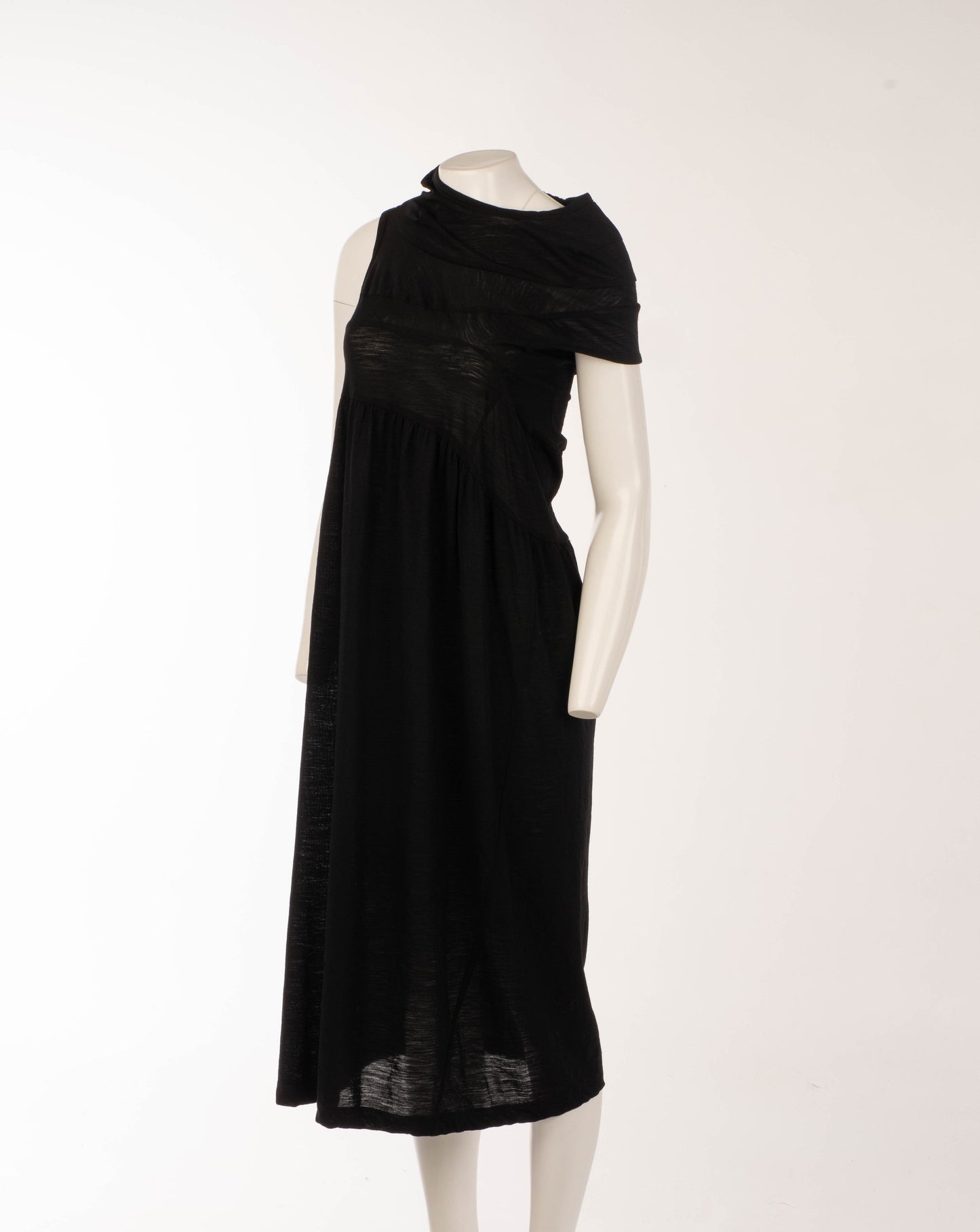 Comme des Garçons 1997 Lumps and Bumps  Black Dress