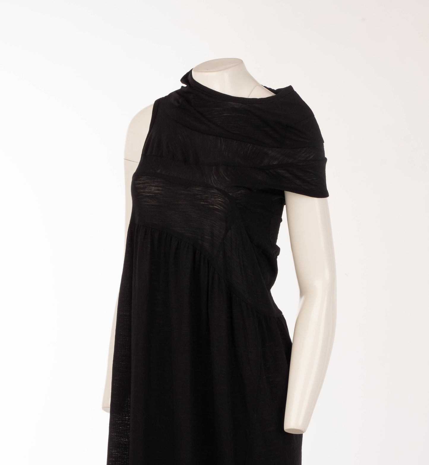 Comme des Garçons 1997 Lumps and Bumps  Black Dress