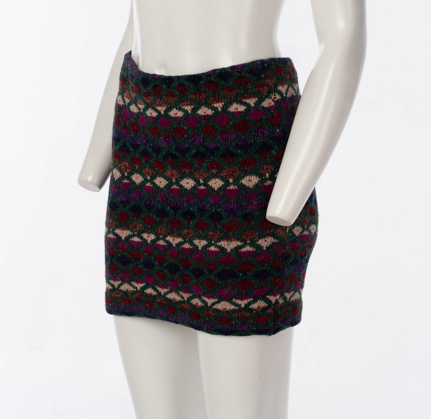 Geometric Design Skirt Attributed To Crolla