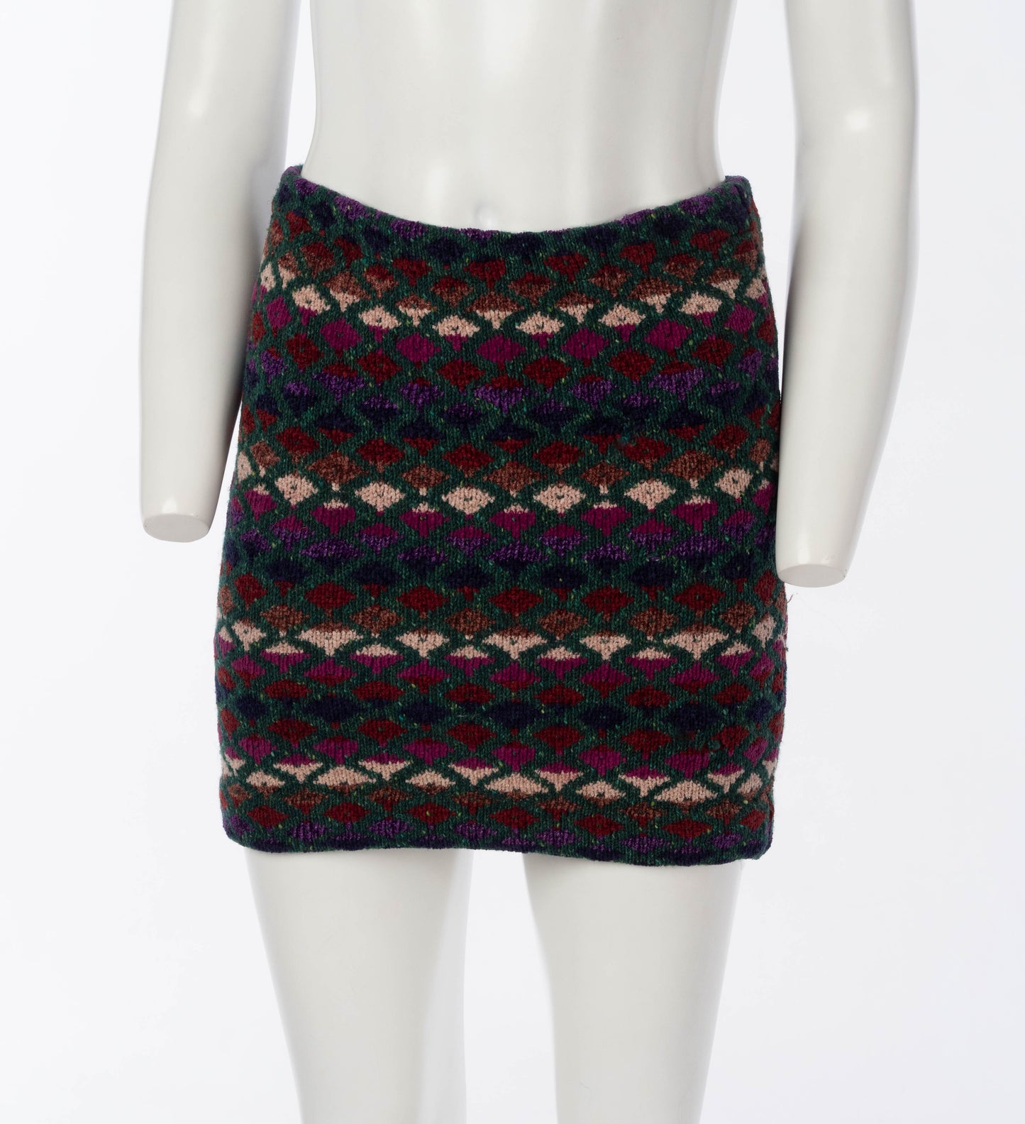 Geometric Design Skirt Attributed To Crolla