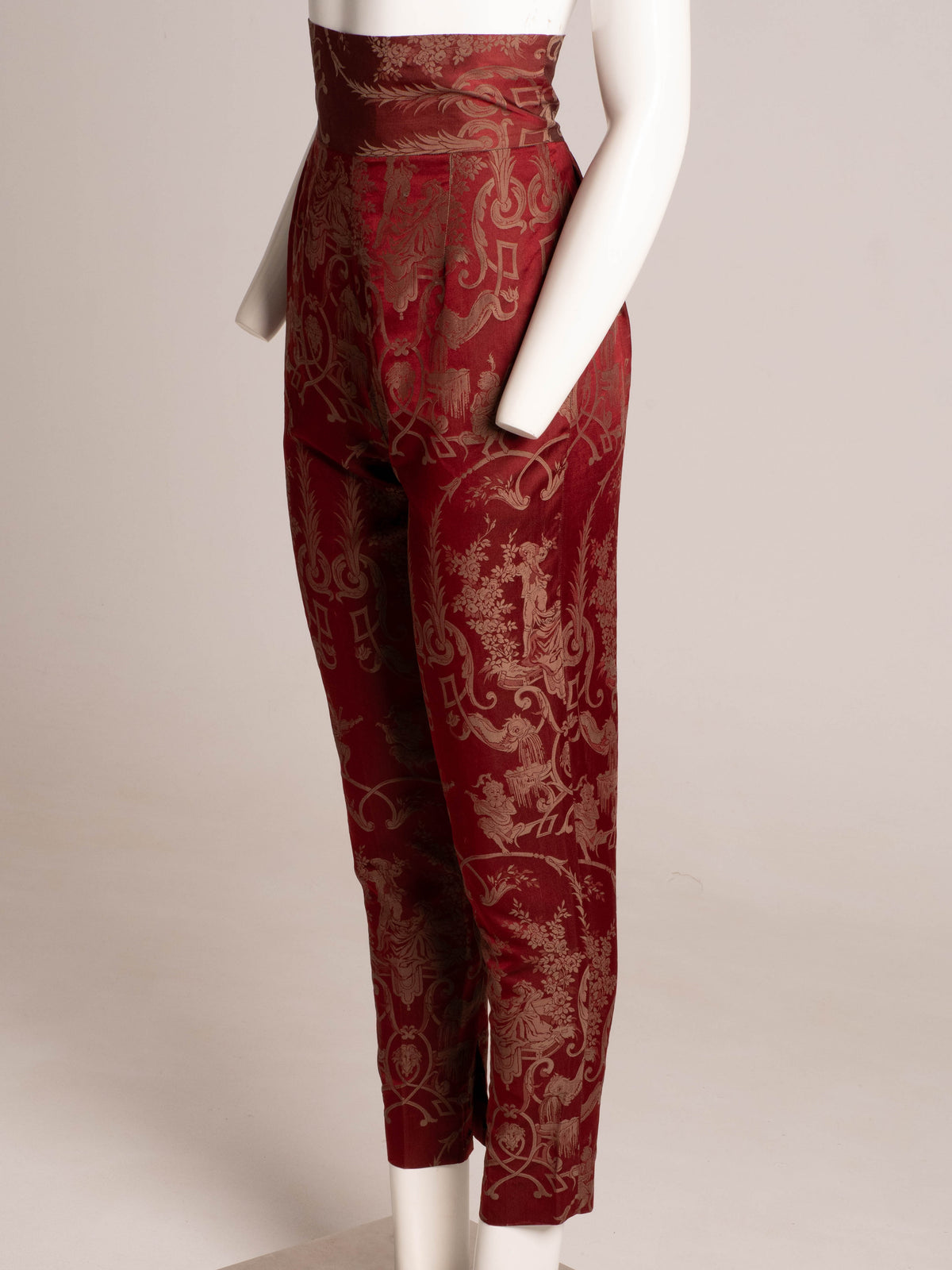 Callaghan by Romeo Gigli 1989 Baroque Jacquard Trousers