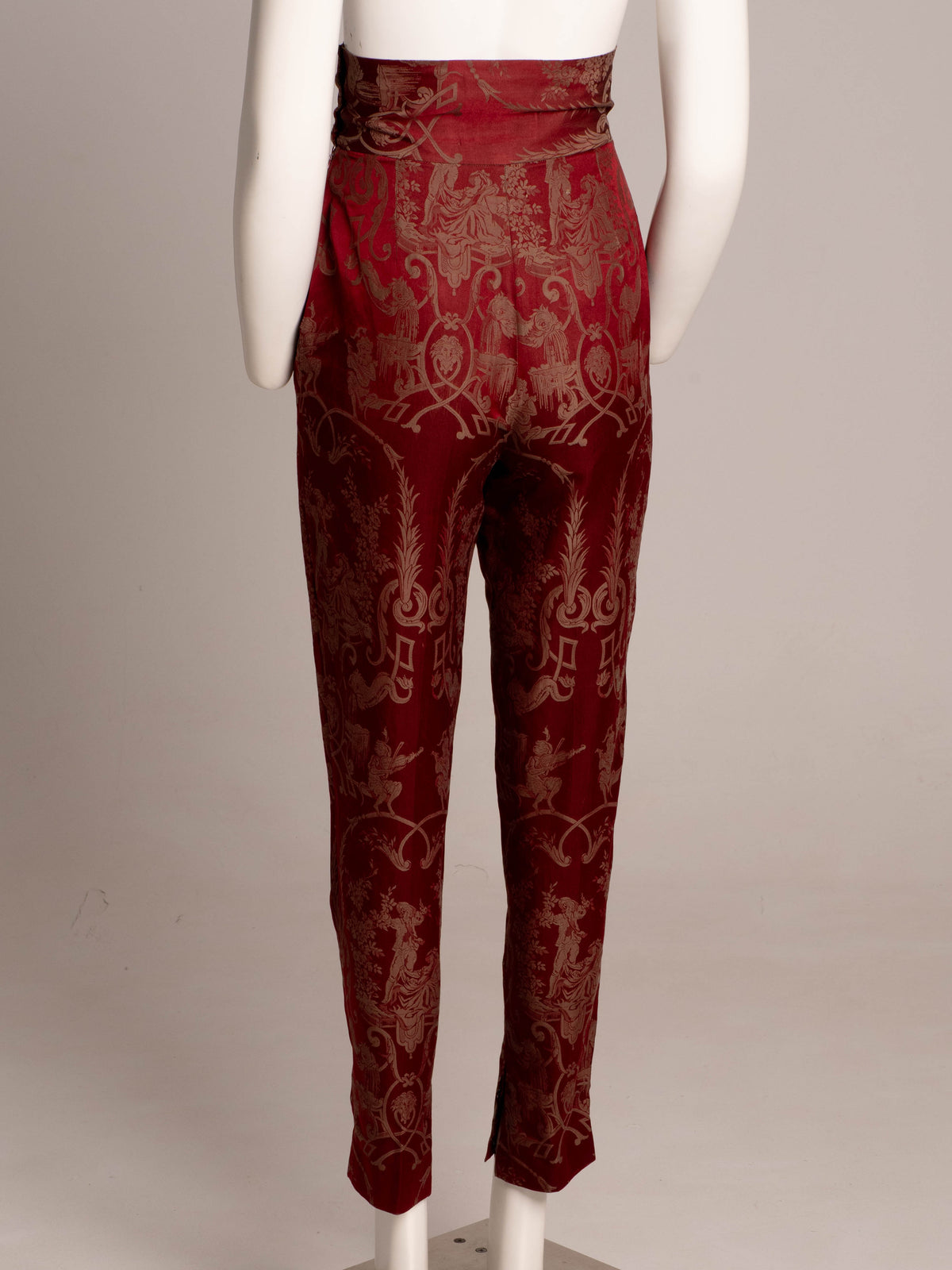 Callaghan by Romeo Gigli 1989 Baroque Jacquard Trousers