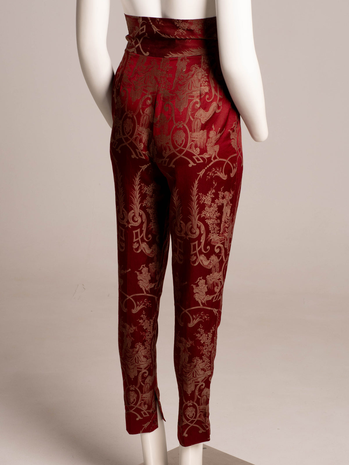 Callaghan by Romeo Gigli 1989 Baroque Jacquard Trousers