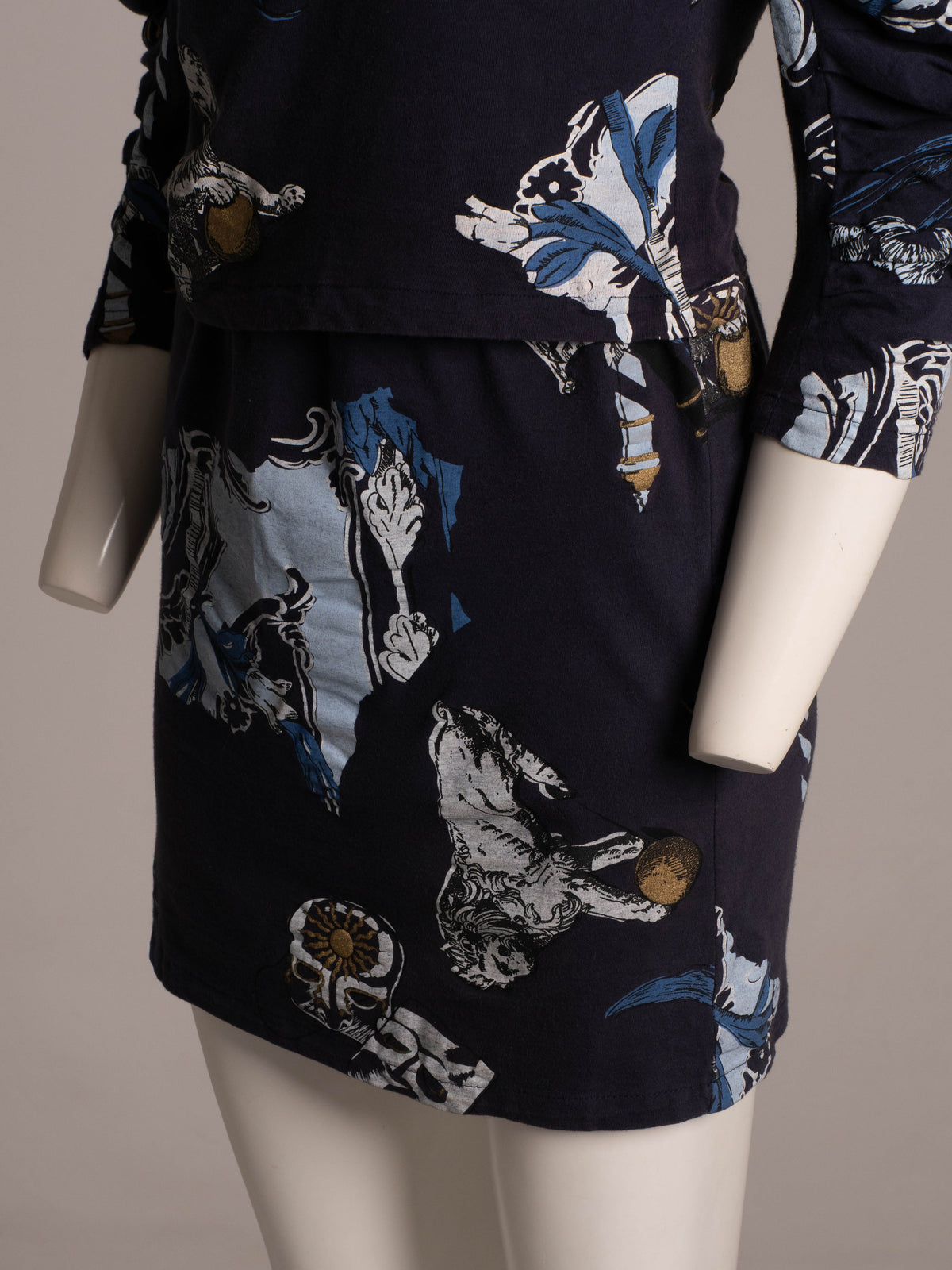 English Eccentrics S/S88 Screen Printed Skirt Set