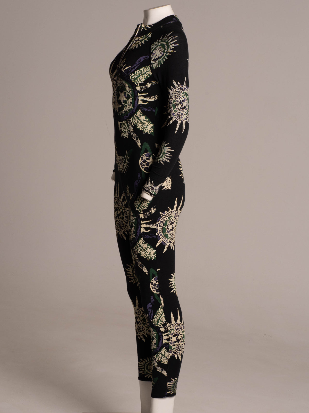 Cocky's Shed 80s Nottingham Label Print Bodysuit