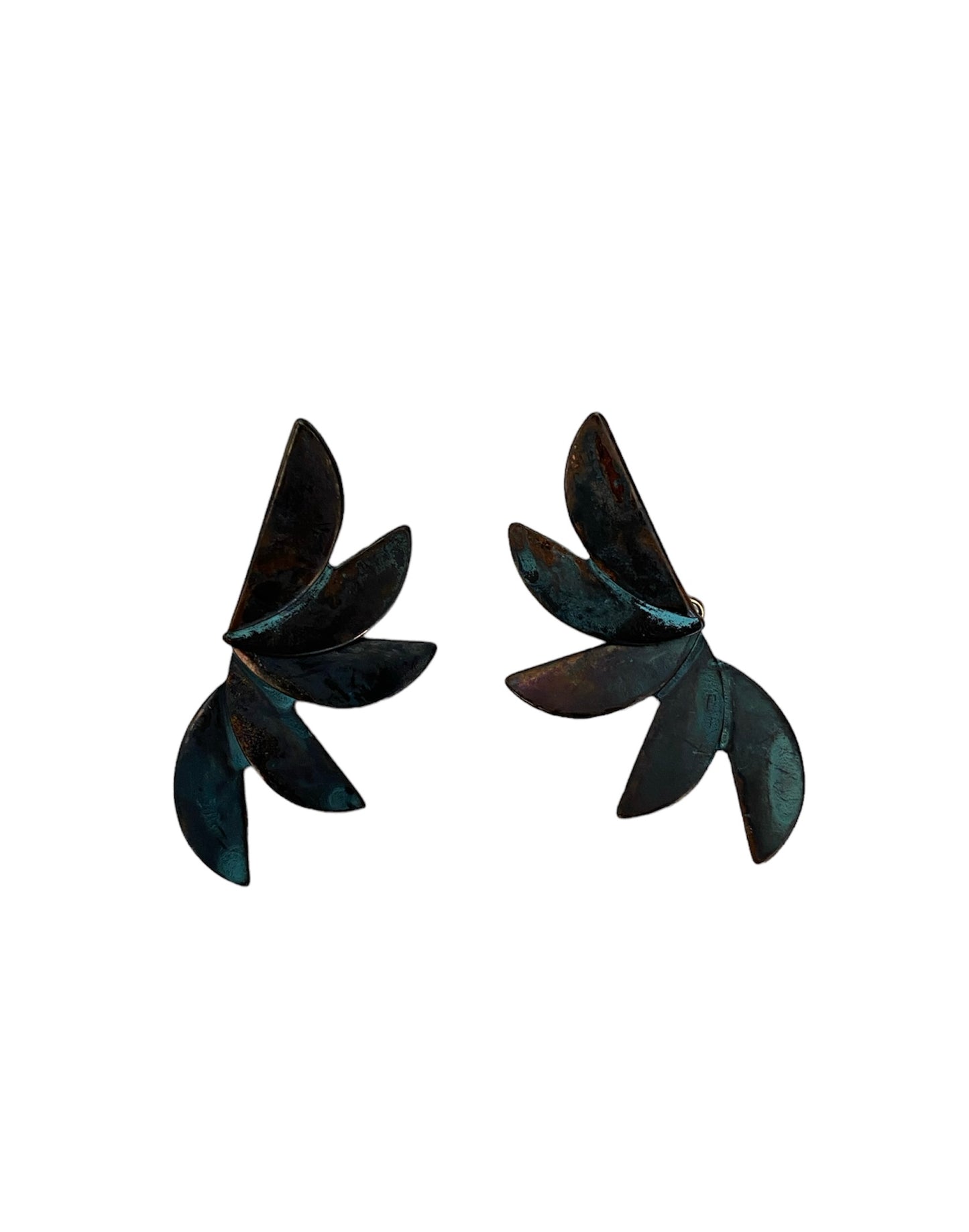 Robert Lee Morris Leaf Earrings