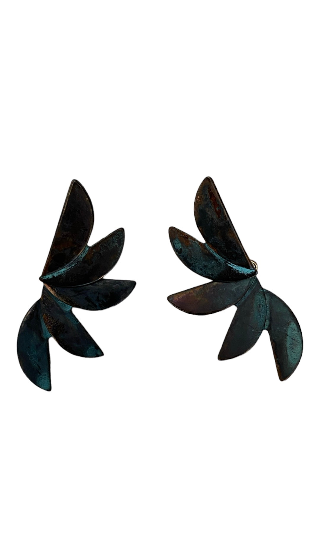 Robert Lee Morris Leaf Earrings