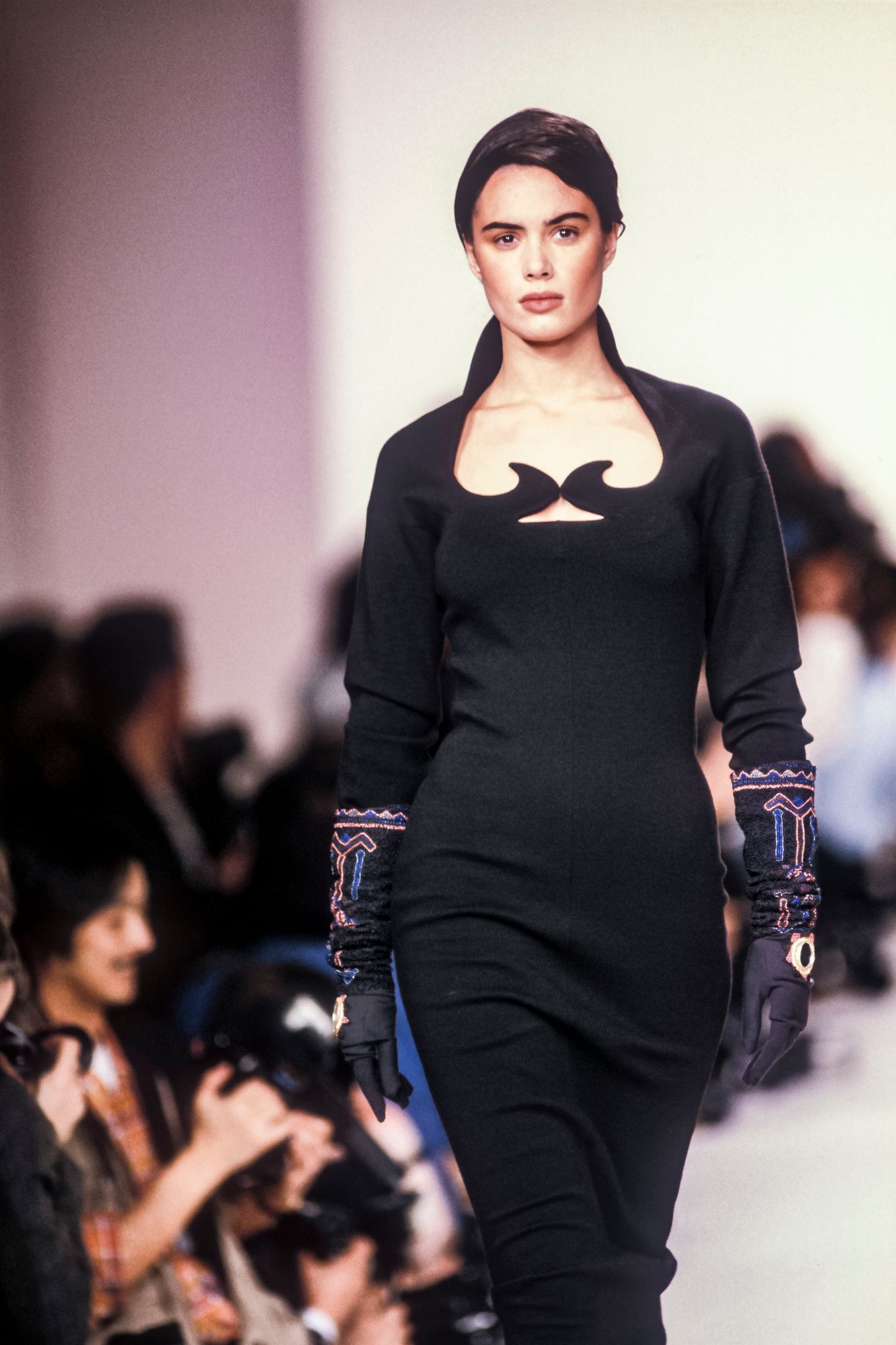 Romeo Gigli A/W 1990 Wool Dress