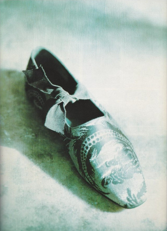 Callaghan Romeo Gigli 1988 Green Ballet Flat with Grosgrain Ribbon